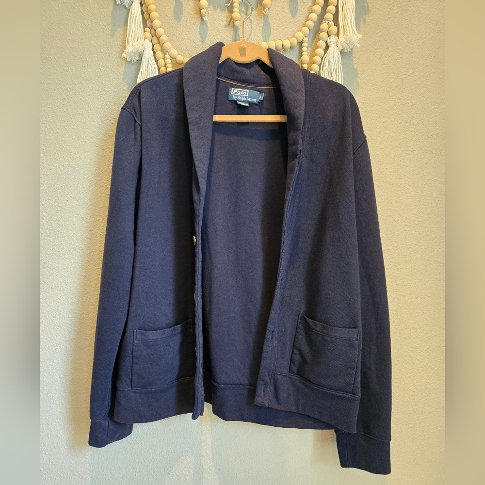 Mens Polo Ralph Lauren Cardigan,  Size Large